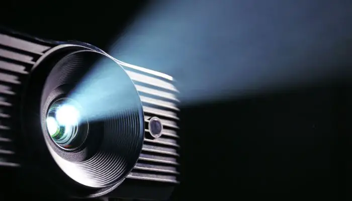 A smartphone projector